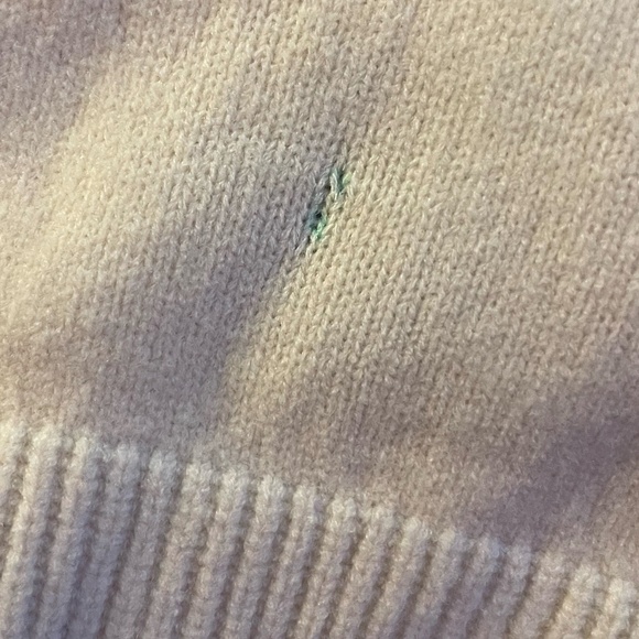 Club Monaco Intarsia Sweater in Black and Cream, XL - Picture 13 of 13